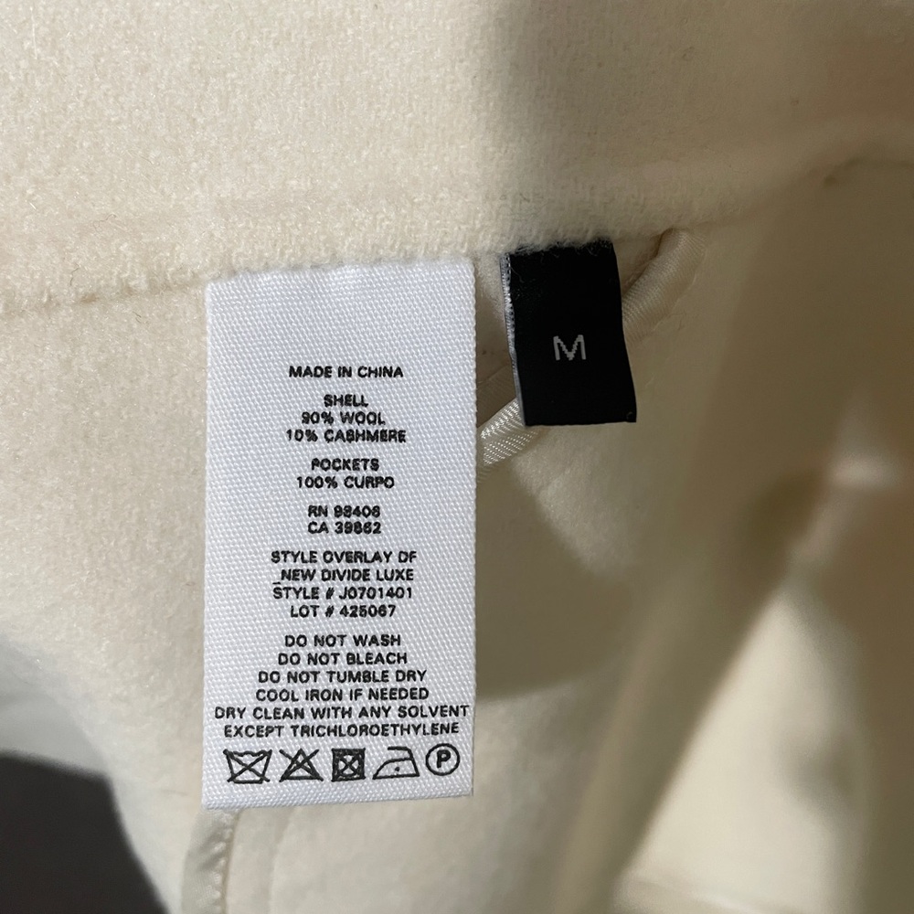 Theory Open Front Coat In Double-Face Wool-Cashme… - image 3